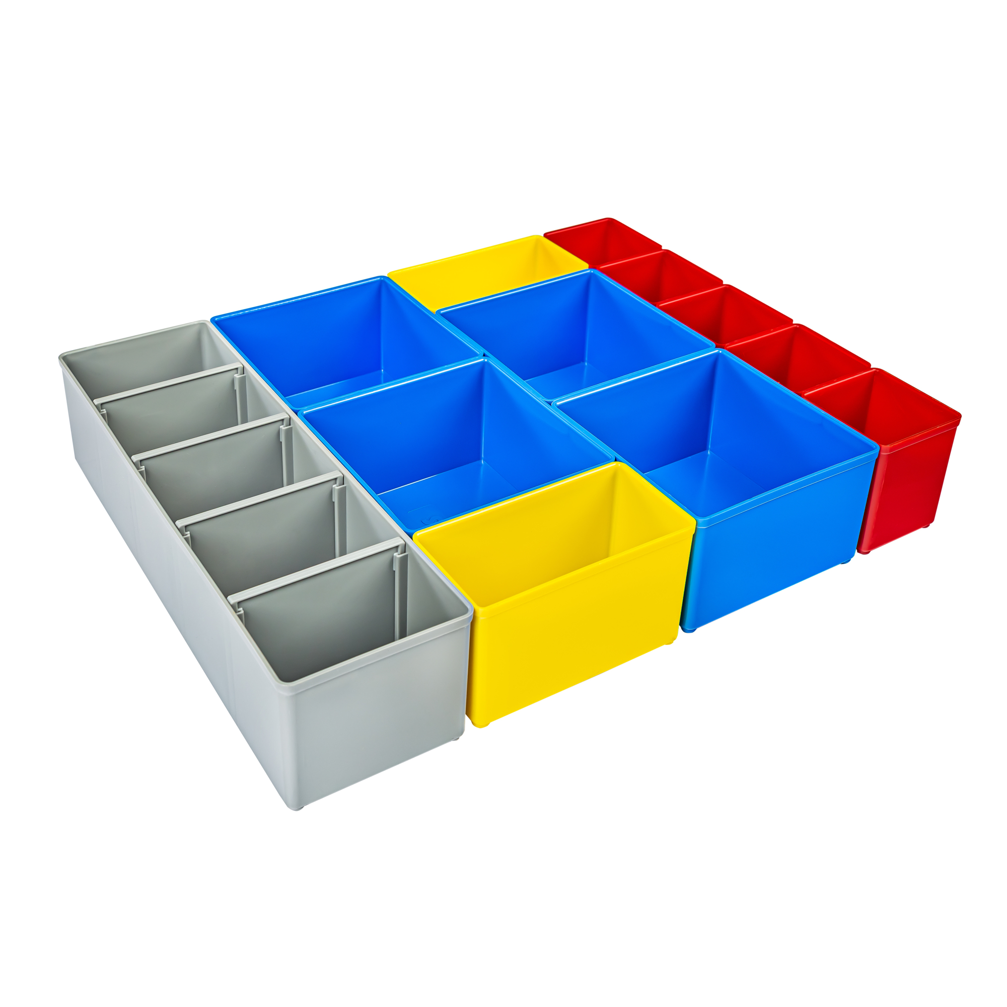 L-Boxx Baseline Organizer Bin Set — Durable Plastic, Various Sizes, Compatible with i-BOXX, Model# 6000010087